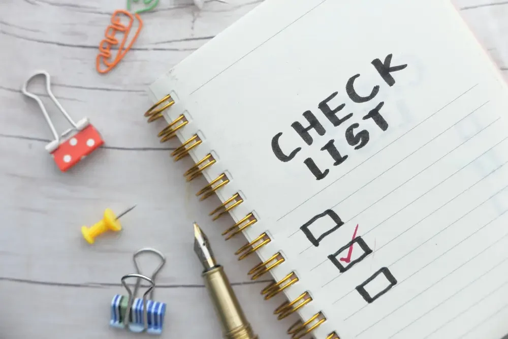 Quick Checklist