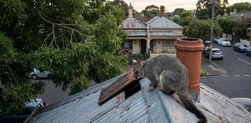 Why Melbourne Roofs Attract Possums