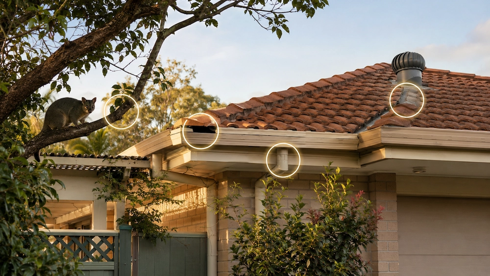 Possum Removal Brisbane: Your Roof Might Be the Real Problem